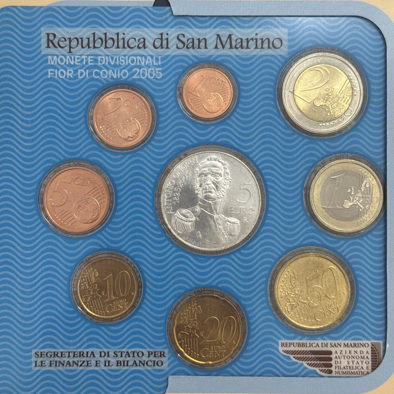 Coffret Euro 2005 Republica Di San Marino Saint Martin