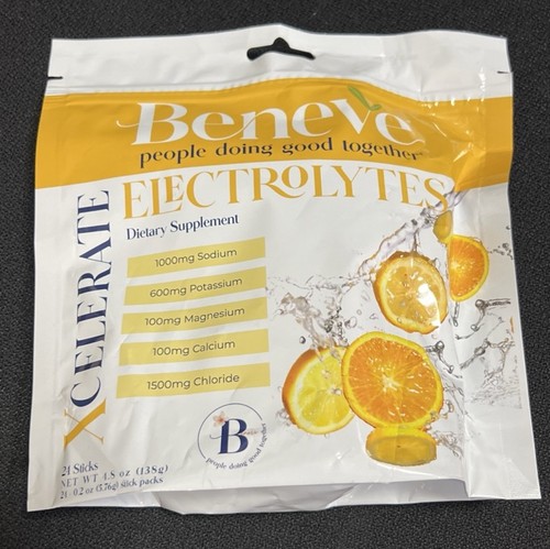 Beneve - Xcelerate Electrolytes - NEU - Kostenloser Versand! - Bild 1 von 2