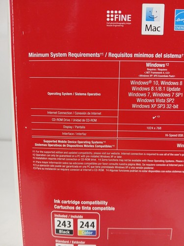 Canon Pixma MG2522 All-in-One Inkjet Print Scan Copy Brand New Open Box W/O Ink - Picture 9 of 11