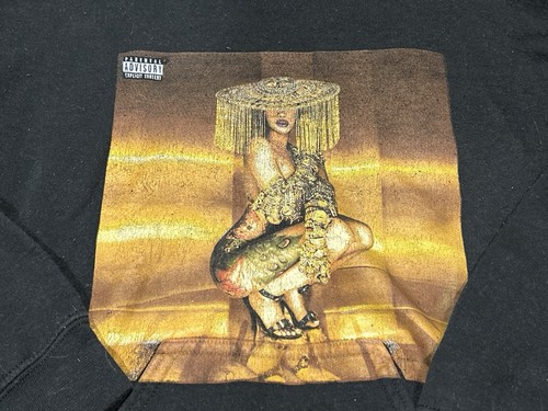 Cardi B Sudadera con Capucha Pullover Pequeña Reina del Rap Dinero Cubierta Única Arte Mercancía Oficial - Imagen 2 de 13