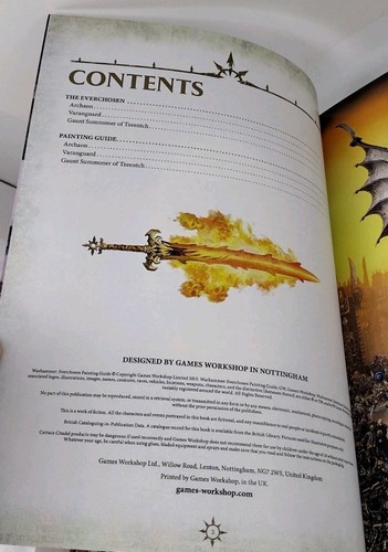 Warhammer Age of Sigmar Everchosen Guía de Pintura 2015 Tapa Blanda Games Workshop - Imagen 7 de 8