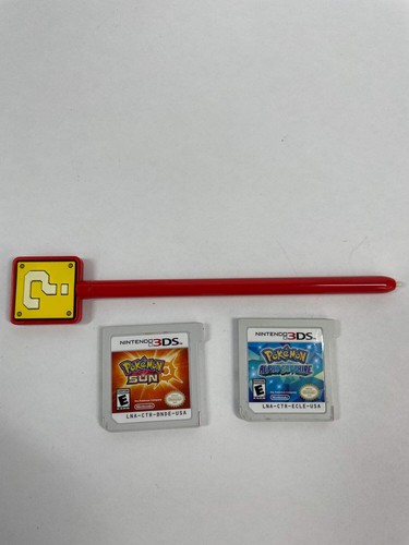 Nintendo 3DS Edizione Super Mario Bianco con Pokemon e Sole Alpha Zaffiro - Foto 5 di 8