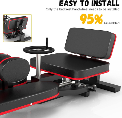 Leg Stretcher, 100Kg Stretch Machine, Heavy Duty Steel Frame Equipment Splits Ma - Picture 8 of 12