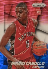 2014-15 Panini Prizm Basketball Base #298: Bruno Caboclo Red White and Blue