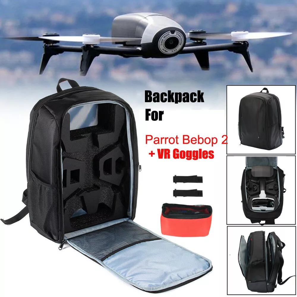 Bag Backpack Portable Shoulder Carrying Case For Parrot Bebop 2