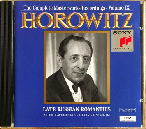 Entire Edition・Horowitz・Complete Masterworks・Vol. I - IX・13 CD's ©1993・VG! - Bild 9 von 9