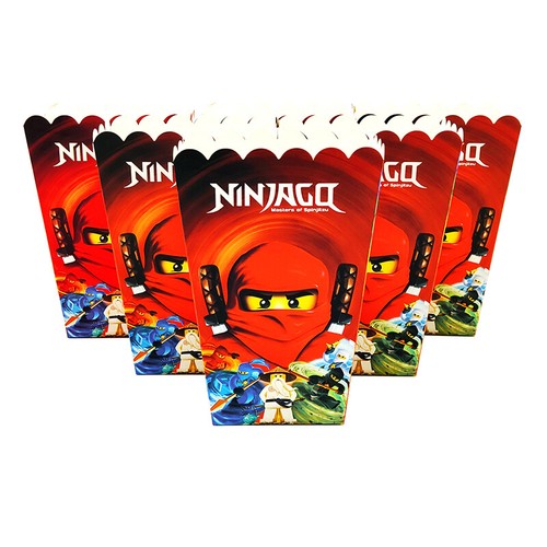Gama de vajilla con tema ninja fiesta de cumpleaños decoración (platos tazas pancartas, etc.) - Imagen 17 de 19