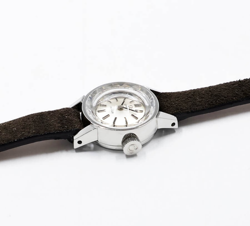 Omega De Ville Ref.511.166 Cal.485 Manual SS Leather 17mm Silver Dial Ladies - Picture 5 of 11