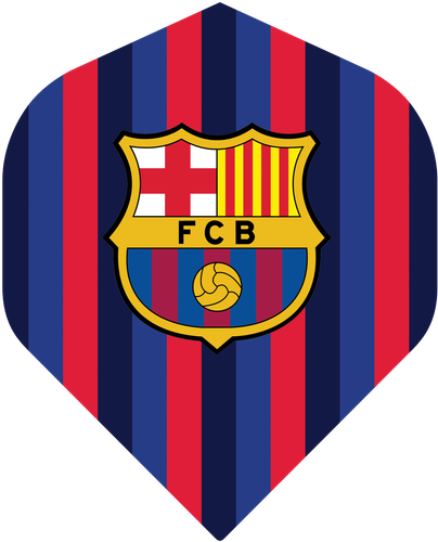5 SETS(15) Barcelona FC Dart Flights Official Licensed Football Club 3 Designs - Picture 2 of 13
