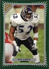 1997 TOPPS GALLERY #67 RAY LEWIS - BALTIMORE RAVENS