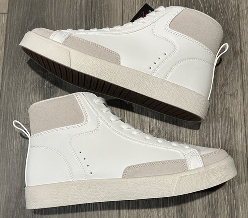 NoBo No Boundaries Casual High Top Sneakers White Memory Foam Size 8 NWT - Picture 3 of 7