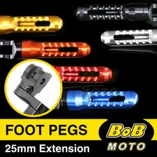 Adjustale Front Foot Pegs Rests Fit Aprilia RSV 1000 R Shiver 750 900 Mana 850