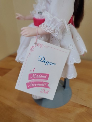 Muñeca Degas vintage de Madame Alexander con soporte y en la caja original - Imagen 3 de 7