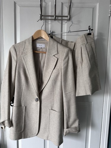 Reiss Shorts Wool Blend Suit UK8 - Picture 2 of 4