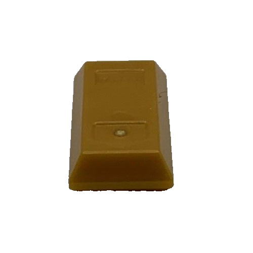 Lego 99563 Minifigure Oro Perlato Utensile Piastrelle Lingotto Barra 1 x 2 con Pareti Inclinate - Foto 5 di 5