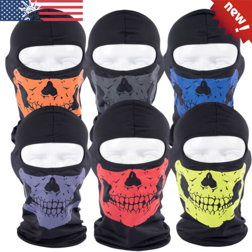 Balaclava Tactical Shiesty Skeleton Ghost Skull Windproof Halloween Face Mask