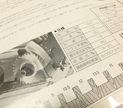 Dainissho AJ-120W21G Flexible Grooving Cutter Cutting width 3mm-21mm NEW - Picture 5 of 5