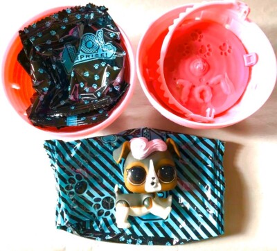 LOL Surprise PETS L.O.L.Ball Dolls DJ Doll Series 1 Pet DJK9 D.J.