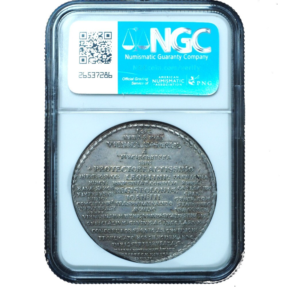 コレクション 8963 Austria taker Vienna Dav-3183 1683 Austria Siege of Vienna Thaler AU58 NGC | eBay