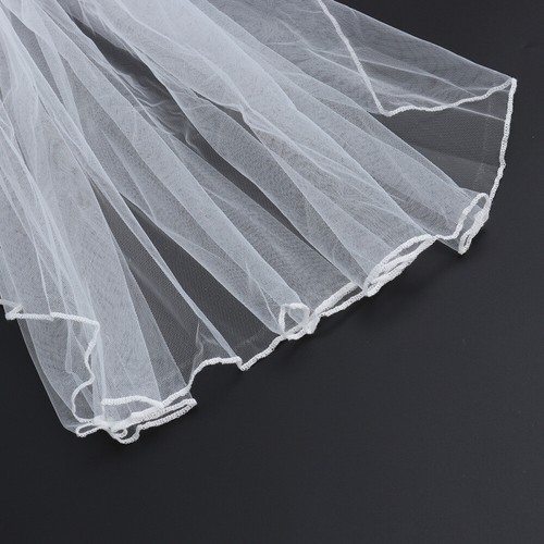 Wedding Veil Tulle Bridal Veils Comb Flower Girls Wedding Party - Picture 4 of 11