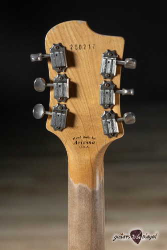 Fano RB6 Alt de Facto Left-Handed P-90 Guitar w/ Bigsby & Case – Bull Black - Picture 6 of 10
