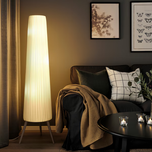 NEU IKEA OKENSAND hohe Steh Stehlampe weiche gemütliche Atmosphäre 154 cm - Bild 3 von 6