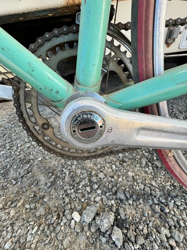 Vintage Bianchi Celeste Road Bike - Suntour Cyclone 7000/5000 Gears, Modolo Brak - Picture 20 of 23
