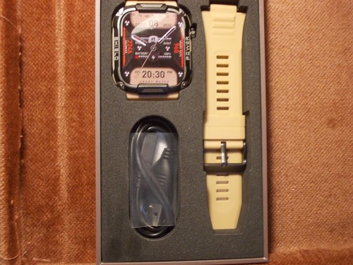 Smart watch montre connectée étanche Android charge usb magnétique écran tactile - Photo 4/5