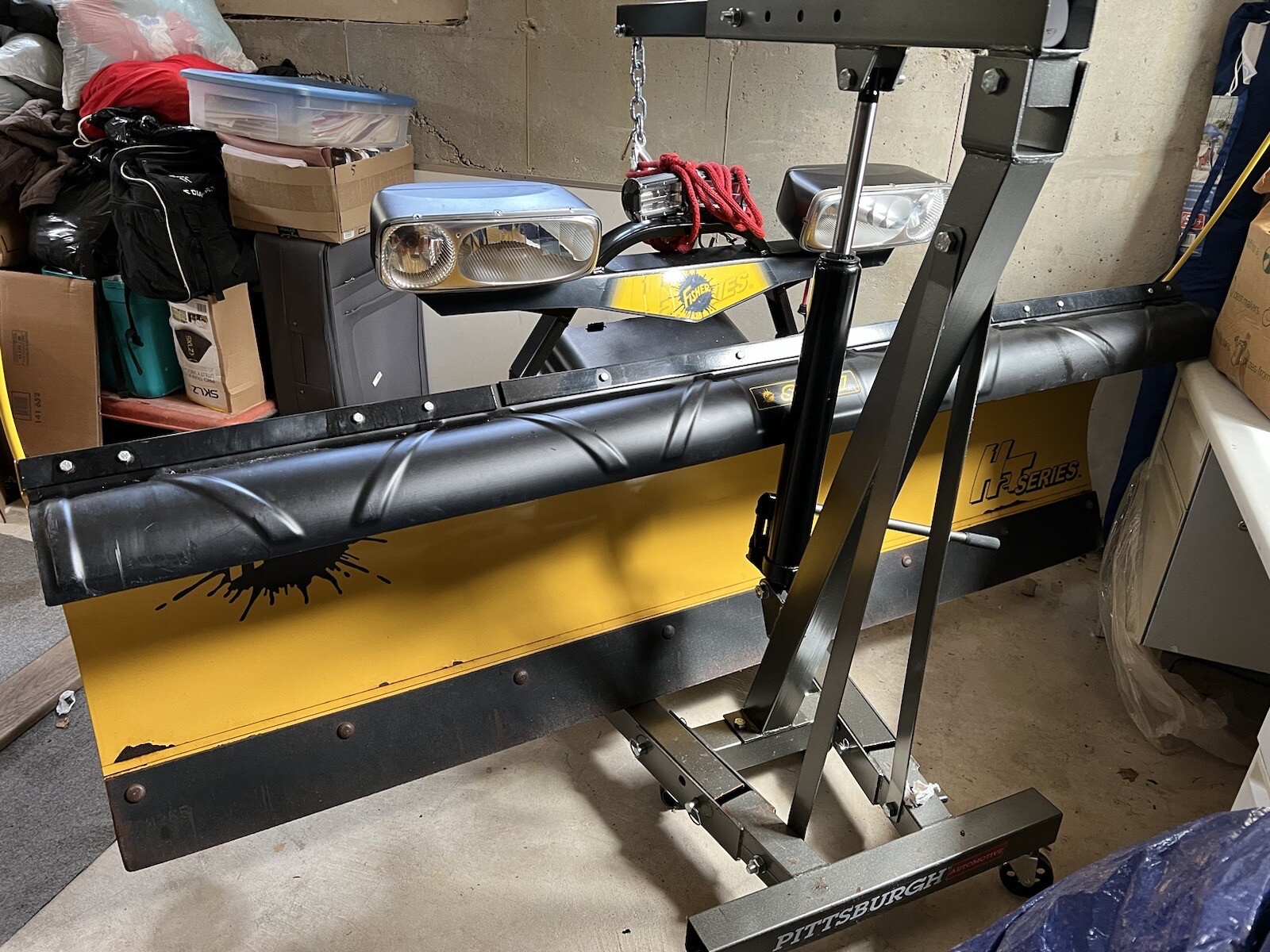 used snow plows fisher eBay