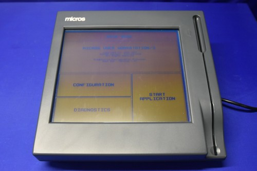 Micros Workstation 3 Hospitality POS Terminal- 400412 Rare NEW Unit!  - Picture 1 of 4