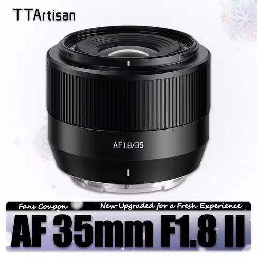 TTArtisan AF 35 mm F1.8 Mark II APS-C obiettivo messa a fuoco automatica per attacco Fujifilm Fuji X - Foto 2 di 9
