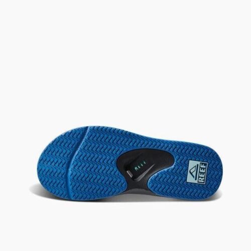 Chanclas Reef Fanning para Hombres Pistola Metal Gris Océano inc Abridor de Botellas NUEVO Últimos - Imagen 4 de 5