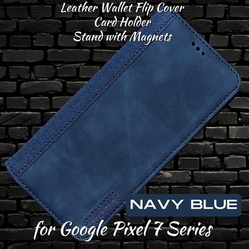 Funda billetera abatible de cuero Aioria para Google Pixel serie 7, soporte para tarjetas y soporte - Imagen 11 de 15