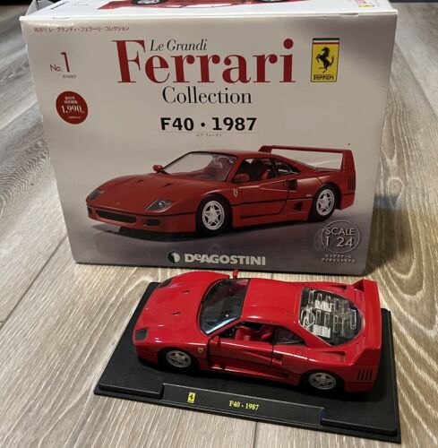 Le Grandi Ferrari Collection F40 1987 1/24 Minicar - Picture 2 of 5