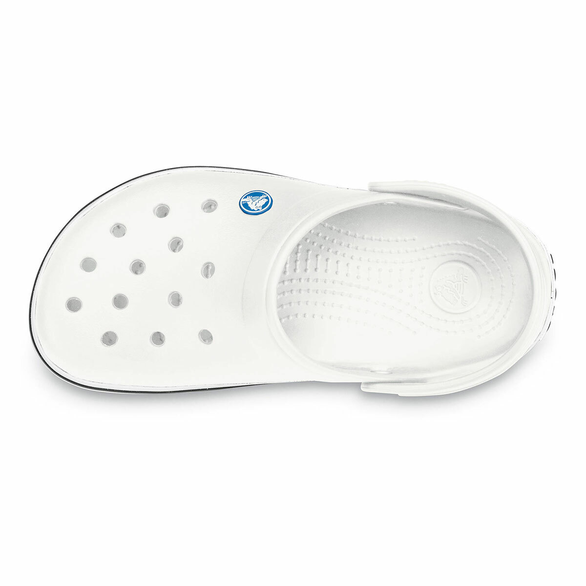 New CROCS Womens CROCBAND CLOG 11016-100 WHITE CROCS SANDALS  display picture 1