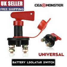 Battery Isolator Disconnect Cut Off Power Kill Switch for Car Truck Boat ATV 12V