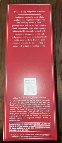 Williams Sonoma Reed Diffuser Sets Multiple Scents You Choose New 4.7 fl oz - Picture 9 of 9