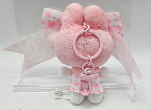 SANRIO My Melody 50th Ann. Ribbon Princess Secret Mascot Keychain Rose ver. 2025 - Picture 3 of 6