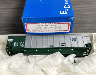 E&C Shops HO Kit #1401-11 Johnstown Coalporter BNSF #668440 NOS!
