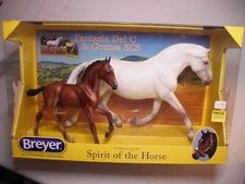 Breyer Fantasia Del C and Gozosa NIB #1777