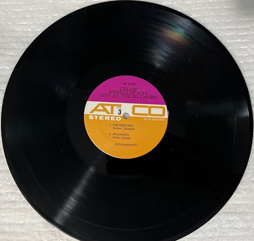 Wheels of Fire by Cream 1st Pressing Vinyl 2LP GF Atco 1968 Eric Clapton VG+ - Picture 6 of 7