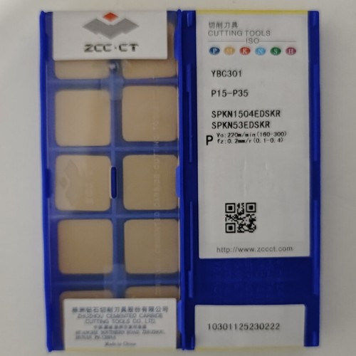 10pcs SPKN1504EDSKR YBC301 ZCC.CT Tools CNC blade Carbide Inserts Original - Picture 2 of 2