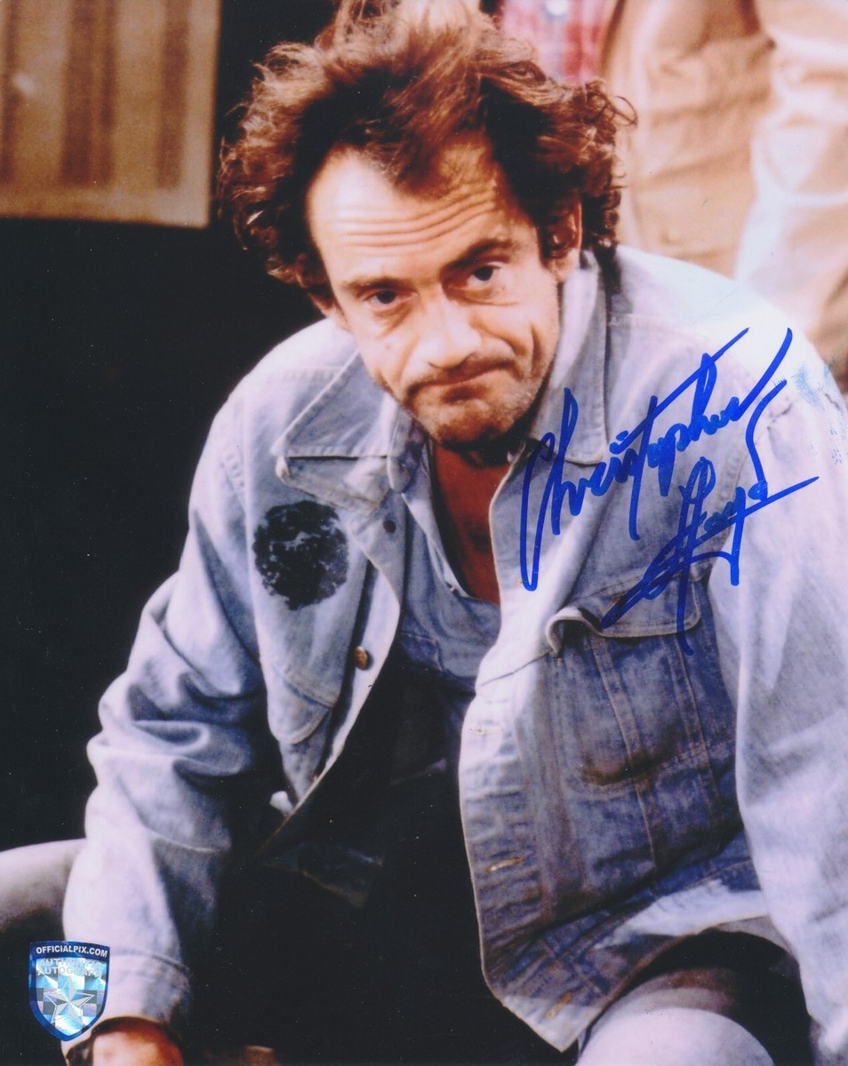 CHRISTOPHER LLOYD Signed TAXI 8x10 Photo OPX 057584 | eBay