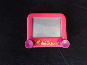 pink etch a sketch