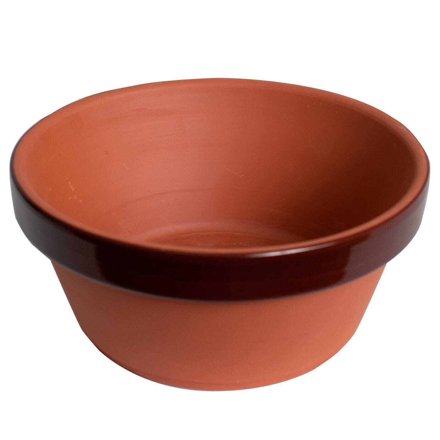 Olla de entrenamiento de terracota para bonsái / prebonsái No6.5 (Ø20.5cm)