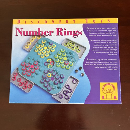 Discovery Toys -  2002 - Number Rings Educational , pre-owned