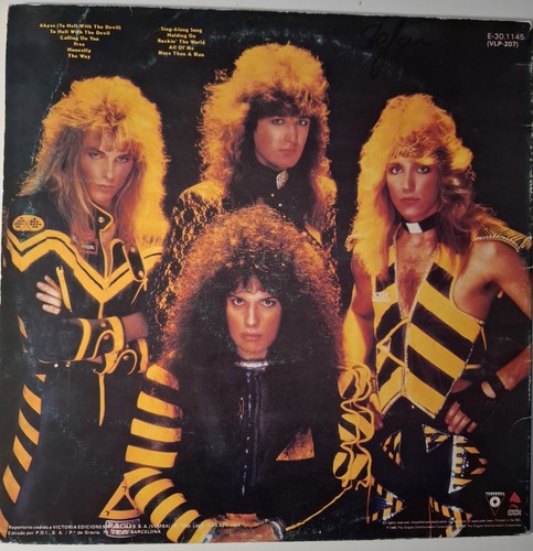 STRYPER - TO HELL WITH THE DEVIL - VINYL 1986 - Picture 3 of 4