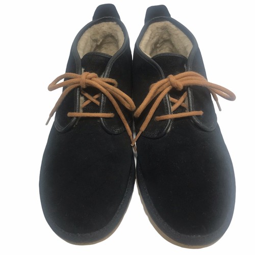 Ugg Maksim stivaletti chukka da uomo neri scamosciati US 9 #1016680 casual - Foto 7 di 11