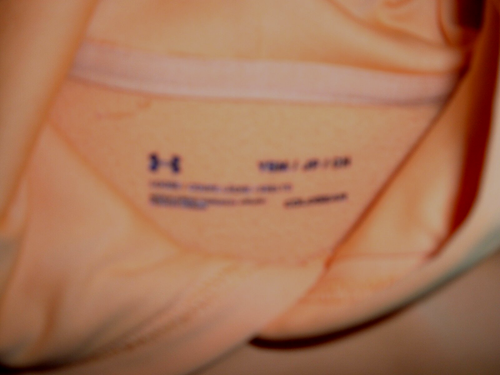 Under Armour ColdGear Youth XS Loose Yellow Hooded Sweatshirt - Picture 3 of 3