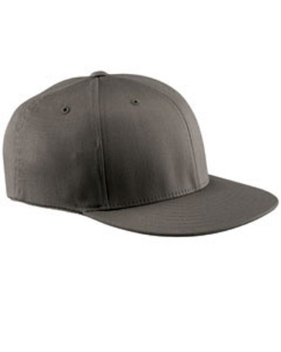 Flexfit 6297F Unisex Wooly Twill Pro Baseball On Field Shape Cap With Flat Bill - Picture 15 of 47